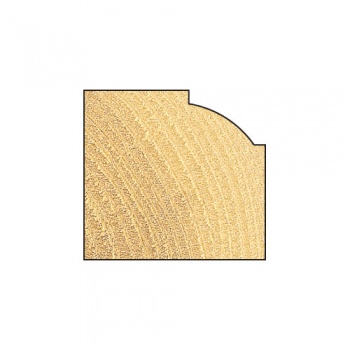 C112X1/4TC - Flat ovolo 12mm radius x 11mm cut