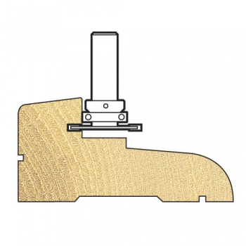 C210AX1/4TC - Weatherseal groover 2mm x 7mm