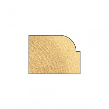 C071X1/4TC - Sash bar 6.3mm radius x 19.1mm cut