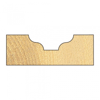 C108X1/4TC - Ogee panel 3.2mm radius