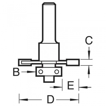 C143AX8MMTC - Slotting 3.0mm cut x 31.8mm diameter