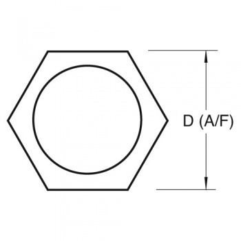 CE/NUT/8 - Collet extension 8mm collet nut