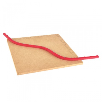 CURV/8X500 - Mini flexible curve guide 8mm x 500mm