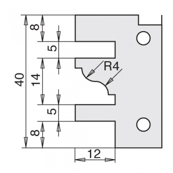 IT/3108656 - TC prf/cprf blade 1 26x40x2 1 off