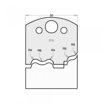 IT/3301550 - Knife 50mm tool steel (pair)