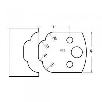 IT/3402340 - limitor 38mm x 4mm (pair)