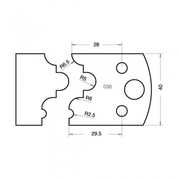 IT/3403640 - limitor 38mm x 4mm (pair)