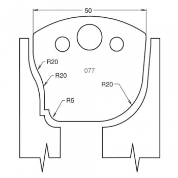 IT/3407750 - limitor 48mm x 4mm (pair)