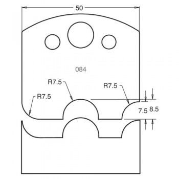 IT/3408450 - Limitor 48mm plate blank (pr) 084