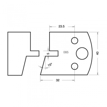 IT/3408540 - limitor 38mm x 4mm (pair)