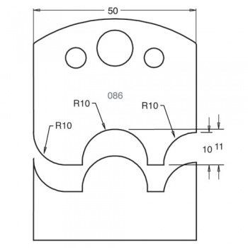 IT/3408650 - Limitor 48mm plate blank (pr) 086