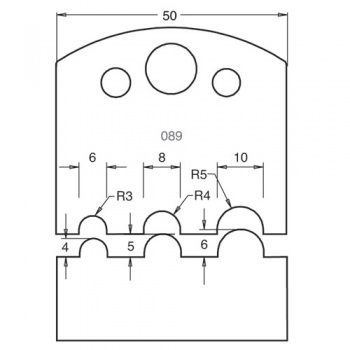 IT/3408950 - Limitor 48mm plate blank (pr) 089