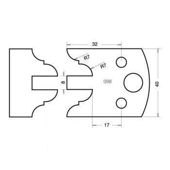 IT/3409840 - limitor 38mm x 4mm (pair)