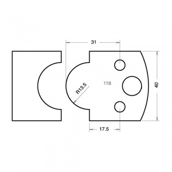 IT/3411840 - limitor 38mm x 4mm (pair)