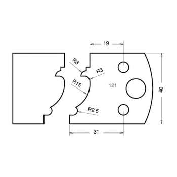 IT/3412140 - limitor 38mm x 4mm (pair)