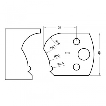 IT/3412340 - limitor 38mm x 4mm (pair)