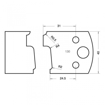 IT/3413040 - limitor 38mm x 4mm (pair)