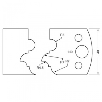 IT/3414040 - Limitor 38mm plate blank (pr) 140