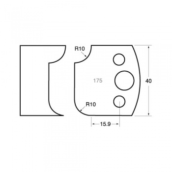 IT/3417540 - limitor 38mm x 4mm (pair)