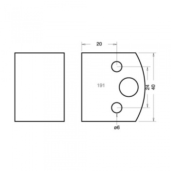 IT/3419140 - limitor 38mm x 4mm rebate (PR)