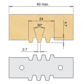 IT/7410051 - Glue joint cutter