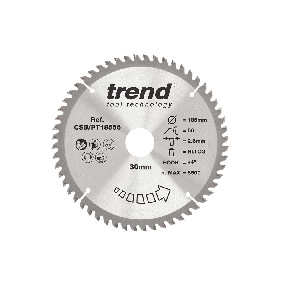 CSB/PT18556 - HPL SAWBLADE 185X30X56TX2.6