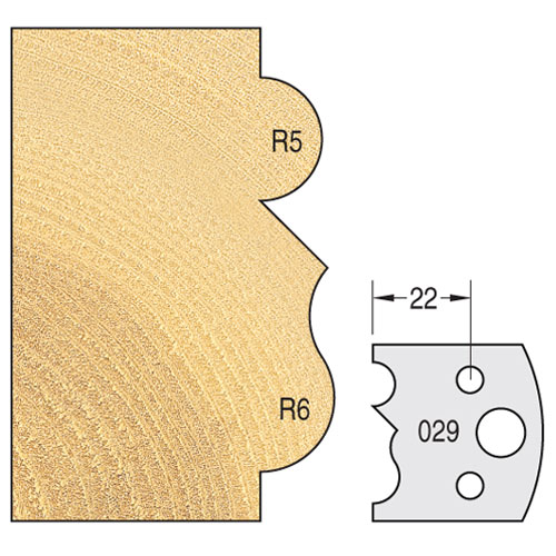 IT/3302940 - Knife 40mm x 4mm tool steel (pair)