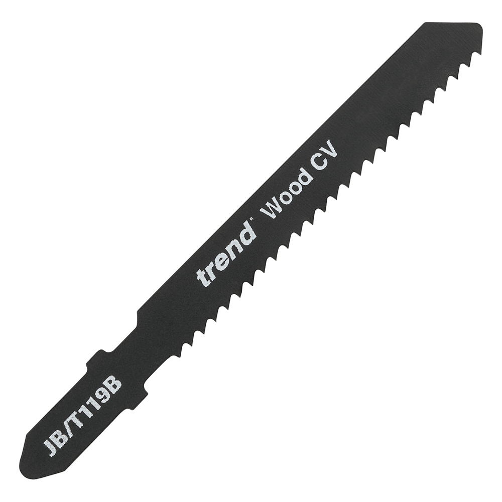 JB/T119B - Jigsaw blade 75x2.0mm CV 5 pack