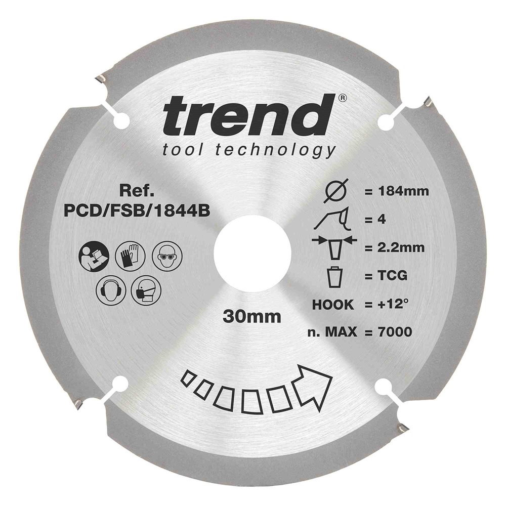 PCD/FSB/1844B - PCD SAWBLADE 184X30X4TX2.2