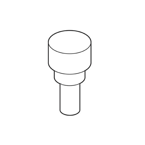 WP-CDJ/52 - Dowel pin hole stop 8mm diameter pin