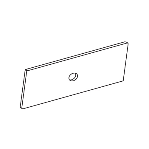 WP-HJ/C/08 - End swivel plate alloy H/JIG/C