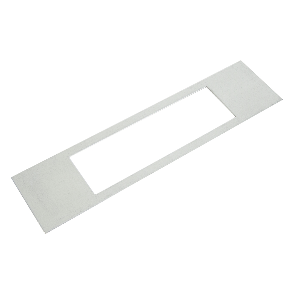 WP-LOCK/T/24 - LOCK TEMPLATE 25MM X 125MM FACEPLATE