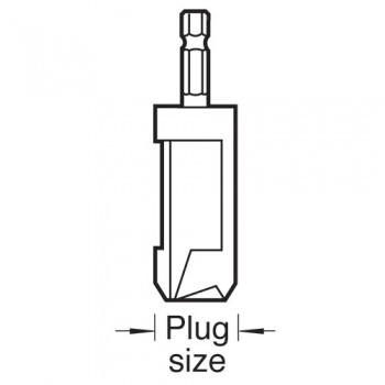 SNAP/PC/95T - Trend Snappy tube plug cutter 9.5mm