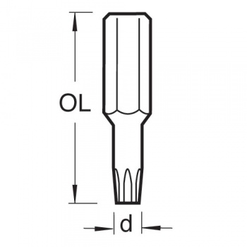 SNAP/IT50/1 - Trend Snappy 35mm bit torx T40 1 piece