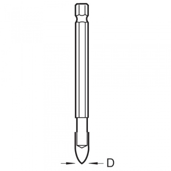 SNAP/GD/6MM - Trend Snappy glass drill 6mm