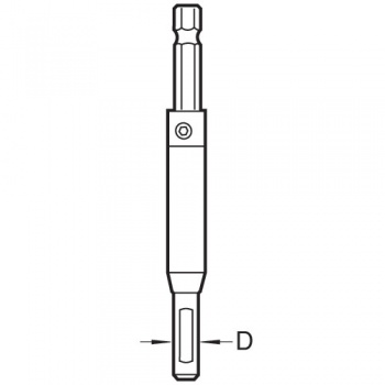 SNAP/SS/5MM - Trend Snappy shelf support drill bit guide 5mm