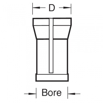 CLT/T3/3 - Collet 3mm T3