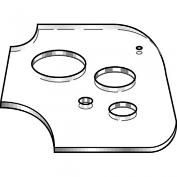 TEMP/COR/A - Template corner hole