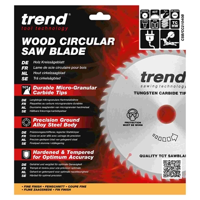 CSB/CC21040B - WOOD CC SAWBLADE 210X25.4X40TX2.4