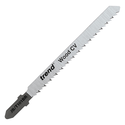 JB/T101BR - Jigsaw blade 100x2.5mm CV down-cut 5 pack