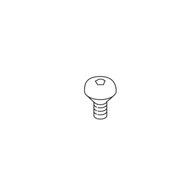 WP-HJ/B/07 - Connecting plate screw M5x8mm dome