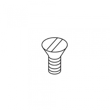 WP-SCW/48 - M4 x 10mm countersunk slot machine screw